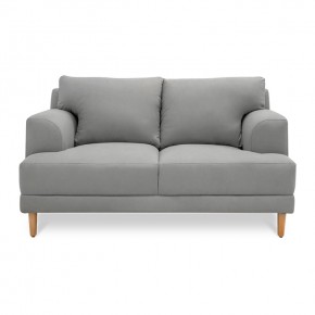 Love Tela Gris Claro Nuza | Love Seat | salas